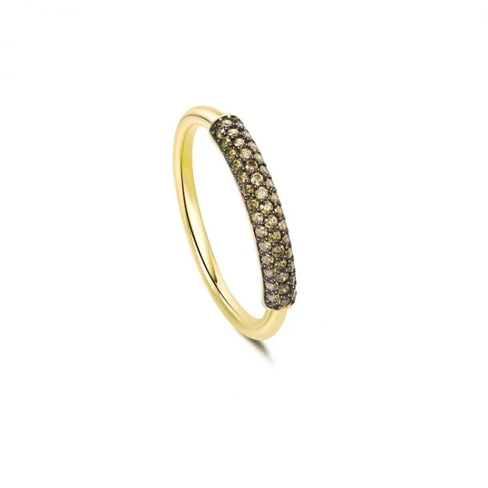 Plain Ring Zircon Ring SRS01035-3