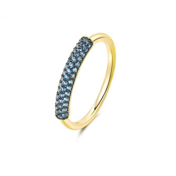 Plain Ring Zircon Ring SRS01035-8