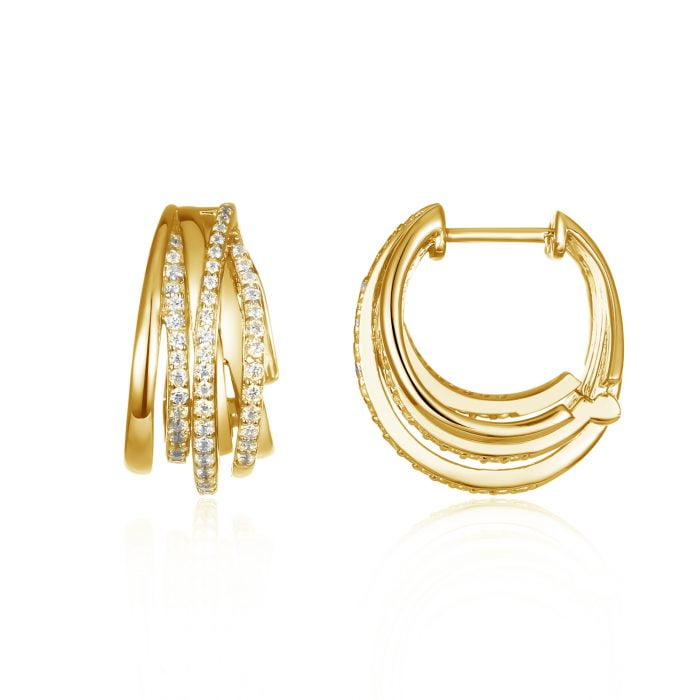 Staggered earrings SES01179