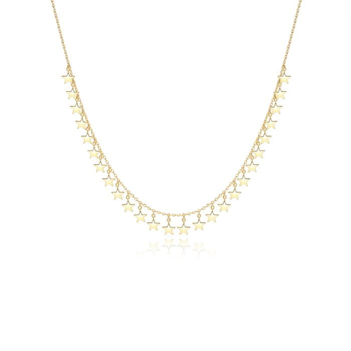 Slim star necklace SNS01335
