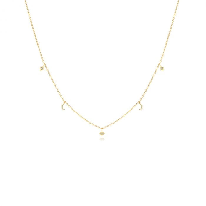 Simple small accessories necklace SNS01352